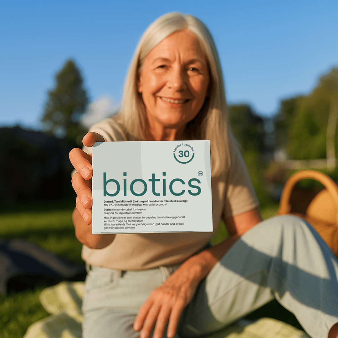 Vrouw met Biotics